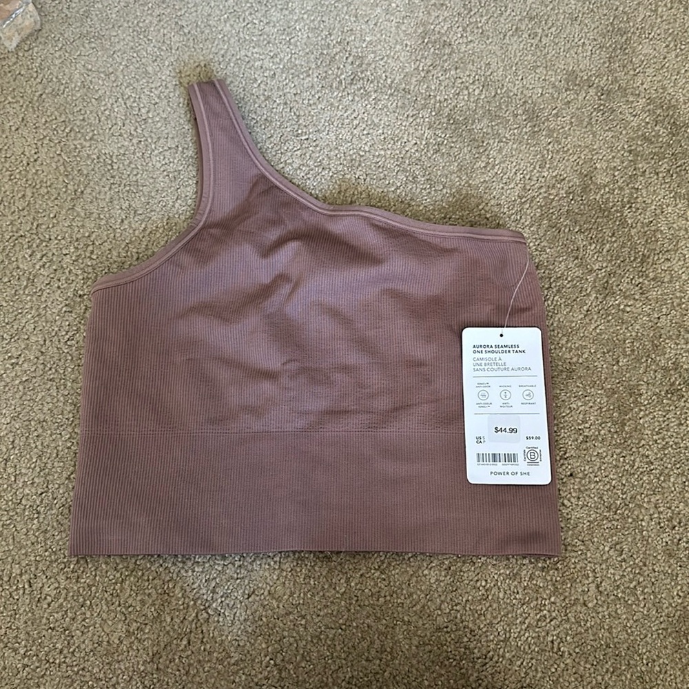 Aurora Seamless One Shoulder Tank